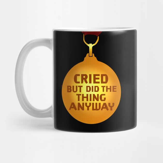 "Cried but did the thing anyway" Medal by TheQueerPotato